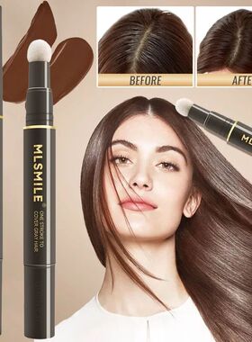 Brown Black Soft Head Pen Temporary Liquid Hair Color Instan