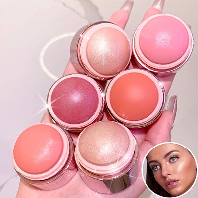 Rose Gold Mini Waterproof Lip & Cheek Tint Blush Balm Stick