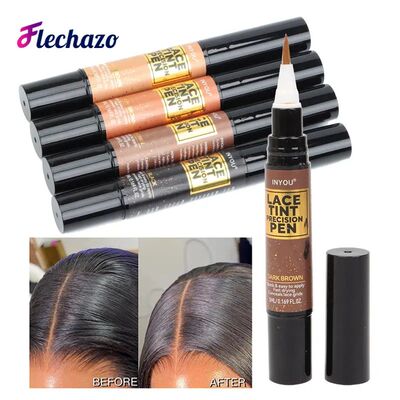 Lace Tint Pen Tinted Lace Precison Parting Pen Black Medium