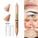 Colour Concealer Pen Double Handvat Houten Zachte Head
