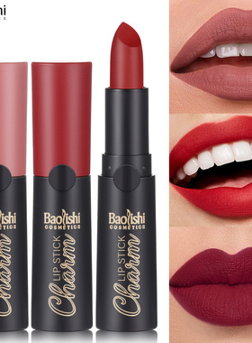 Matte Lipstick Matte Surface Easy To Color Lip Gloss Long Mo