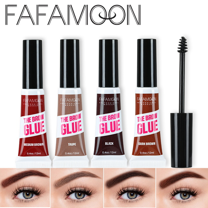 Waterproof 4 Color Eyebrow Cream Eyebrow Gel