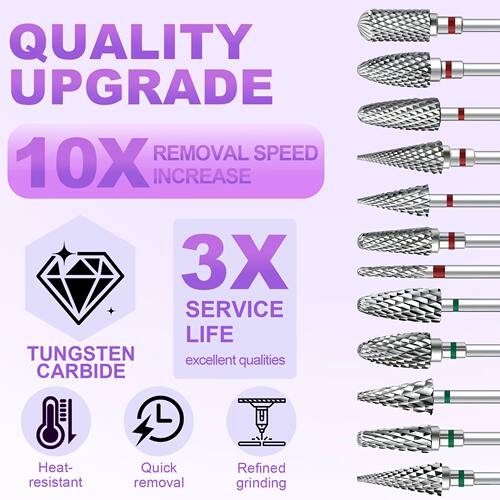 1Pcs Tungsten Carbide Dead Skin Remover Nail Drill Bits 3/32
