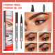 Glazed Multifunctional Makeup Beauty Pencil Eyebrow