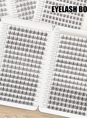 Individual Lashes Eyelash Book Clusters Extensions False Eye