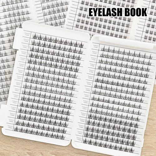 Individual Lashes Eyelash Book Clusters Extensions False Eye