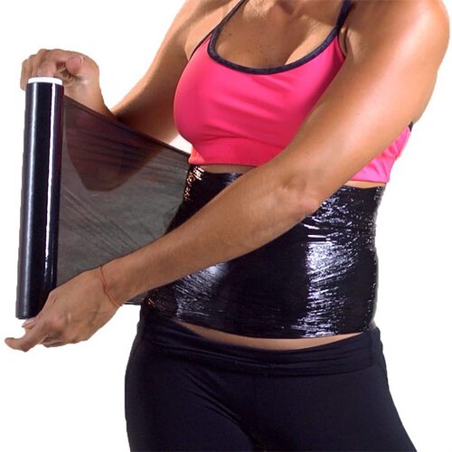 Women's Slimming Plastic Wrap Lose Weight Burning Fat Wrap F