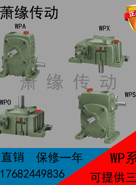 WPA WPS WPX WPO蜗轮蜗杆减速机小型变速器4050 60 70 80 100 120