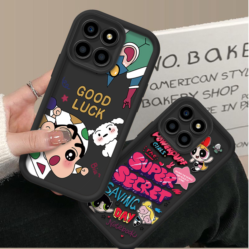 适用华为荣耀x6a手机壳HONOR×6a软壳x6b卡通 x6b个性huawei荣耀x6b日韩耐脏高级感硅胶女后壳新款超薄保护套