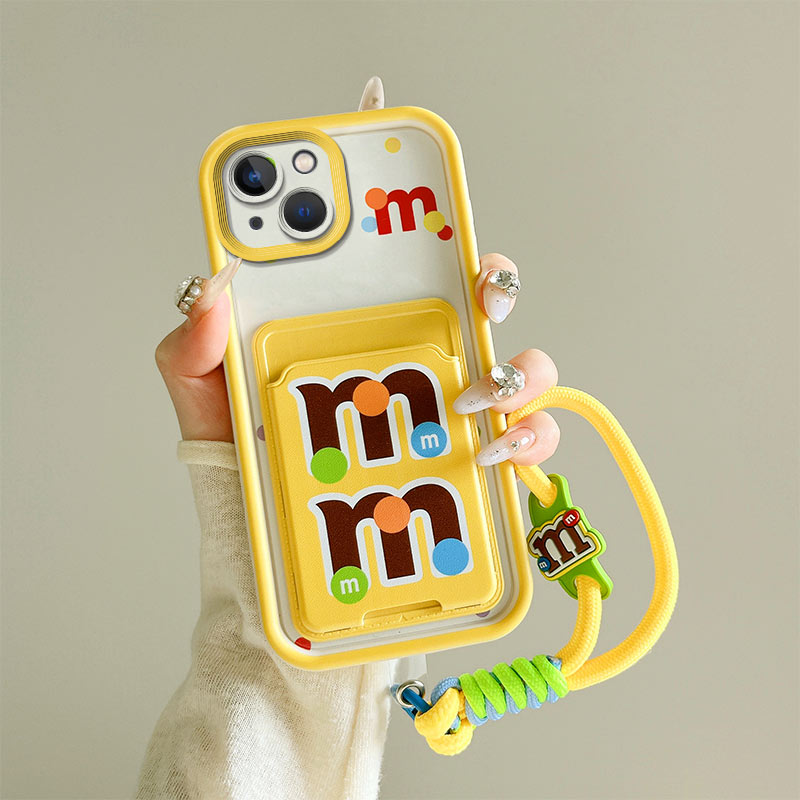 苹果15硅胶创意个性卡包软壳