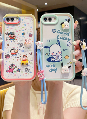 适用于oppo a5手机壳可爱少女pdbmoo搞怪卡通opopa8保护套ins风蜡笔小新PBAM00日韩高颜值ooppa7x个性学生