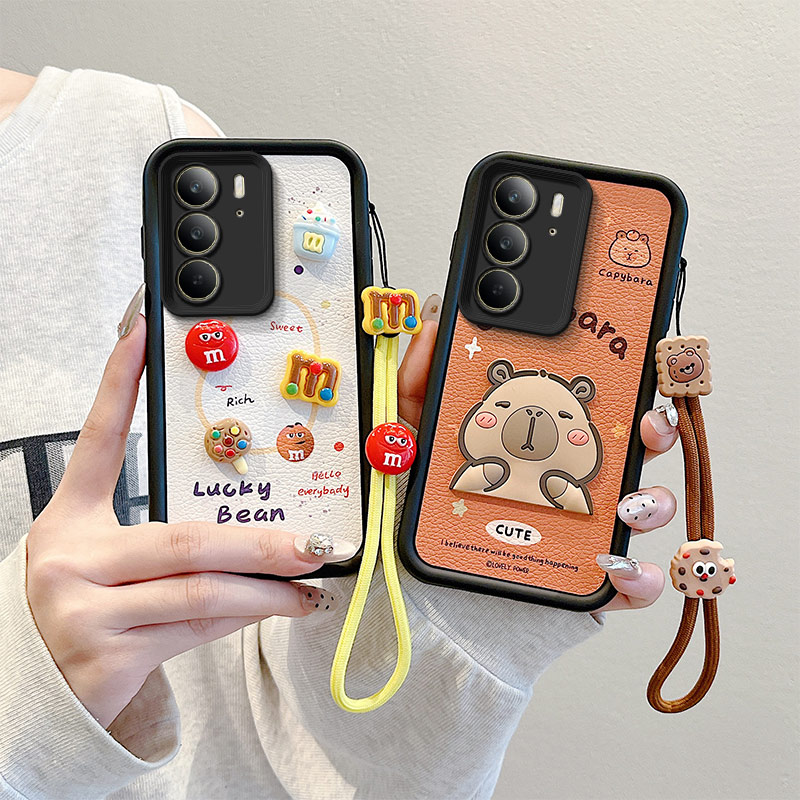 卡通可爱煤球立体带手绳