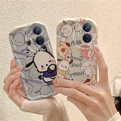 适用于VIVO Y77手机壳个性时尚vovo y77e网红搞怪v2219a日韩可爱少女vlv0 y77e保护套ins风V2166BA玉桂狗动漫