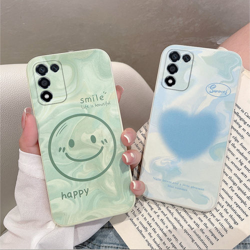 适用OPPO K9S手机壳网红日韩女款opopk9s卡通少女可爱oopok9s全包防摔oppo k9s5g保护套ins风小清新爱心简约