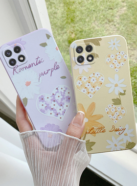 适用于三星A22 5G手机壳ins风可爱女生galaxy a22 5g保护壳简约男女samsung a22保护套卡通防摔全包3星a22潮