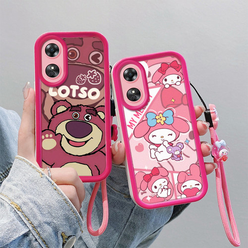 OPPOA384G国外硅胶日韩卡通