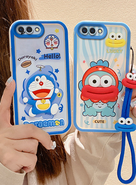 适用OPPO A5手机壳立体公仔PBAMOO卡通搞怪少女opopa8保护套ins日韩潮女pdbm00凯蒂猫oopp a8可爱女生oppia5