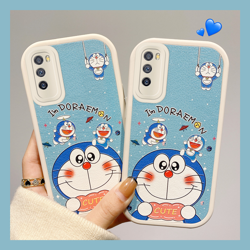 适用于华为畅享20pro手机壳摄像头保护畅想z5gdvc-tn20胶套dvc20an女防摔畅销20pro5g卡通叮当猫dvcan20潮流