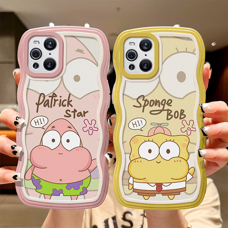 适用于OPPO Find X3手机壳简约PEDM00全包防摔findx3pro动漫波浪新款fondx3网红软硅胶flndx3pr0可爱少女软壳