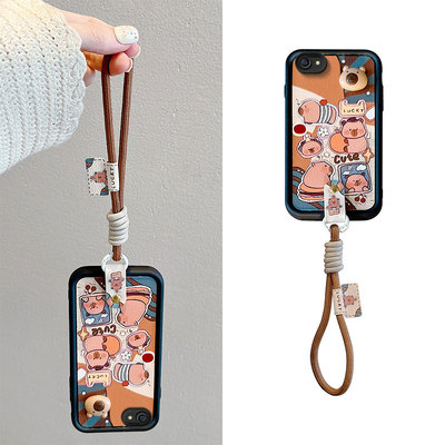 适用OPPO A1 4G版手机壳卡皮巴拉opopA83男女皮纹0ppoa83t煤球情侣卡通oopp a1 4g保护套可爱女ooppa83日韩