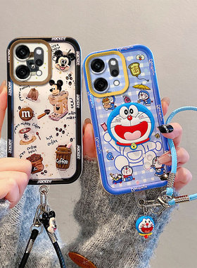 卡通可爱适用oppoReno14pro手机壳PKZ110保护套PKZ1l0创意0pp0 Rneo 14pr0防摔全包边潮少女立体磨砂可爱简约