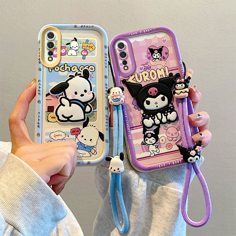 VIVOY7S硅胶卡通立体公仔