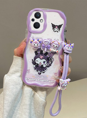 适用OPPOF21Pro手机壳卡通潮少女f21spro全包防摔创意搞怪立体可爱保护壳