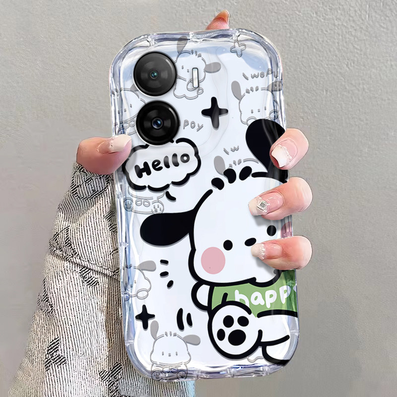 VIVOiQOOZ7硅胶卡通奶油边软壳