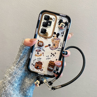 卡通可爱适用于传音INFINIX Hot 50 4G手机壳防摔立体磨砂可爱创意潮少女全包边简约超薄时尚潮