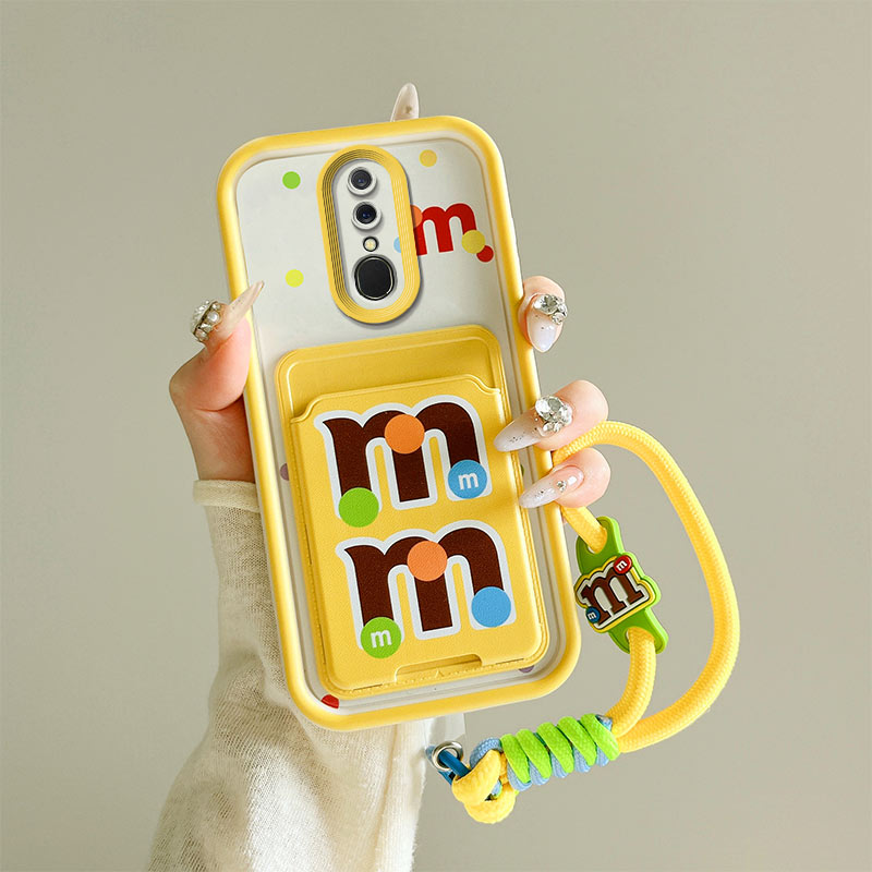 OPPOA9硅胶创意个性卡包软壳