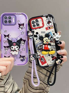 库洛米适用OPPOF17Pro手机壳3d公仔米奇男女叮当卡通趣味可爱壳