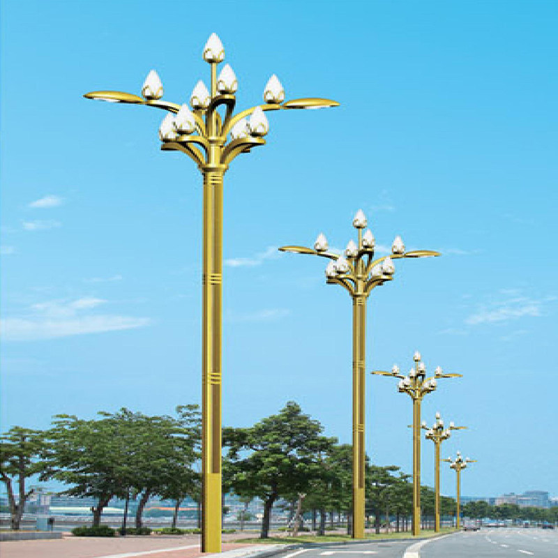 太阳能路灯户外市政定制大型小区led高杆灯公园道路 灯杆厂家路灯