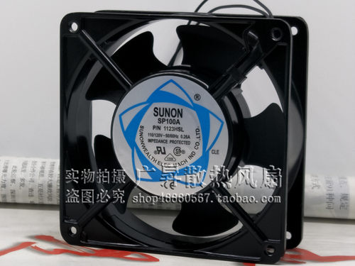 SUNON/建准 SP100A P/N1123HSL HBL 12038 110V交流风机 散热风扇