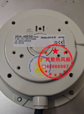 RH40M-4DK.4C.1R RH45G-4DK.4I.1R原装ZIEHL-ABEGG施乐百电机风扇