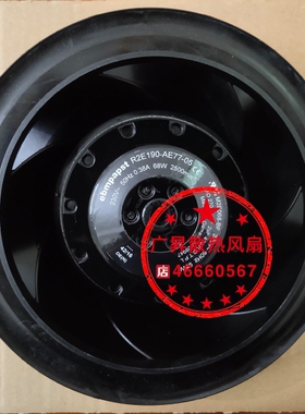 R2E190-A026-05 76 25 48 AE77-B8 B3 M2E068-BF 190mm 230V风机