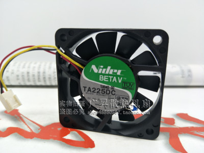 NIDEC TA225DC R34487-57 6CM 6015 5V 0.31A 双滚珠USB 散热风扇