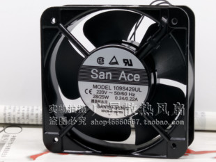220V 28W 15050 Sanyo 轴流风机 109S429UL 15CM 散热风扇 三洋