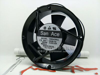 三洋全圆轴流风机散热风扇