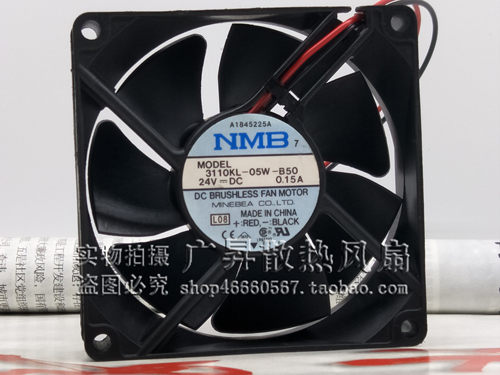 NMB 3110KL-05W-B50 8025 8cm 24V 0.15A 超耐用 变频器 散热风扇