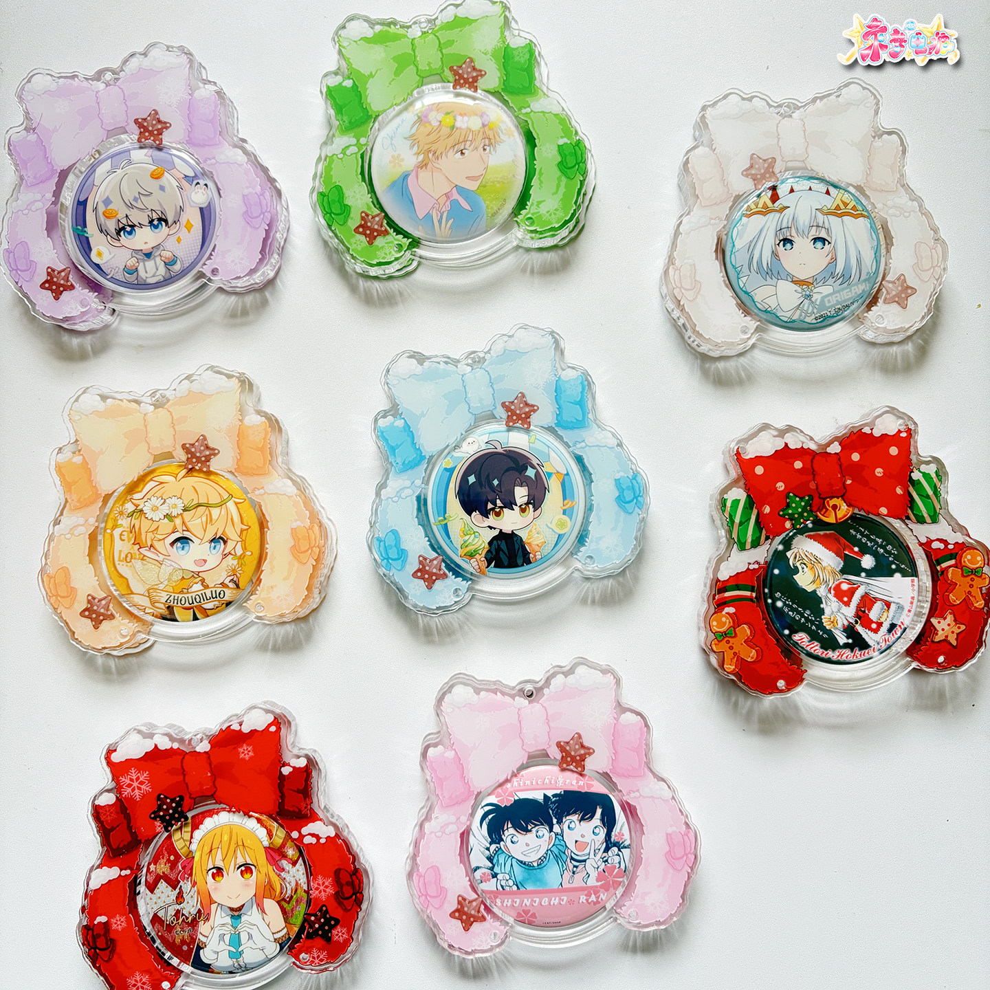 乘梦电波 绒绒冬日 耳罩谷美亚克力吧唧砖收纳吧唧托装饰摆谷子,模玩/动漫/周边/娃圈三坑/桌游,谷美,淘宝优惠券,粉丝福利购,淘宝优惠卷