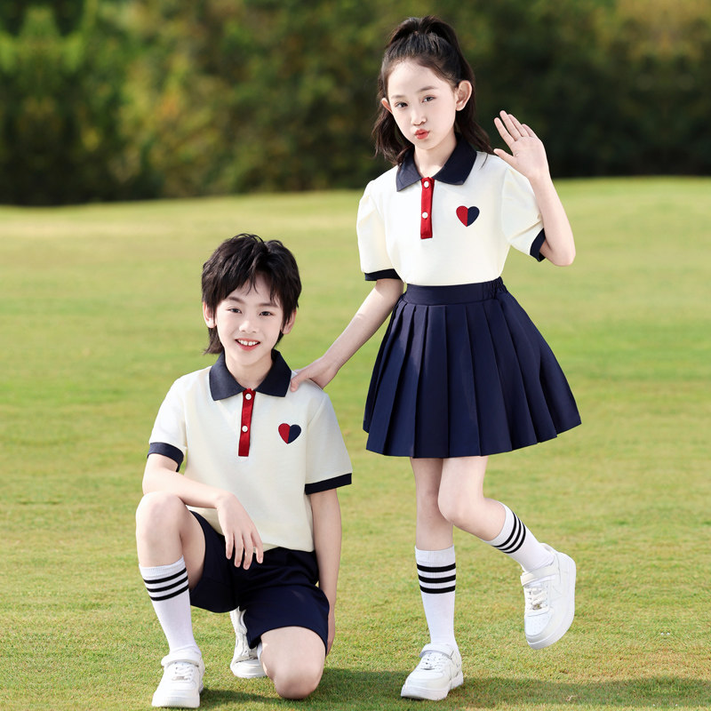 六一儿童合唱演出服幼儿园毕业照班服小学生运动会啦啦队表演服装