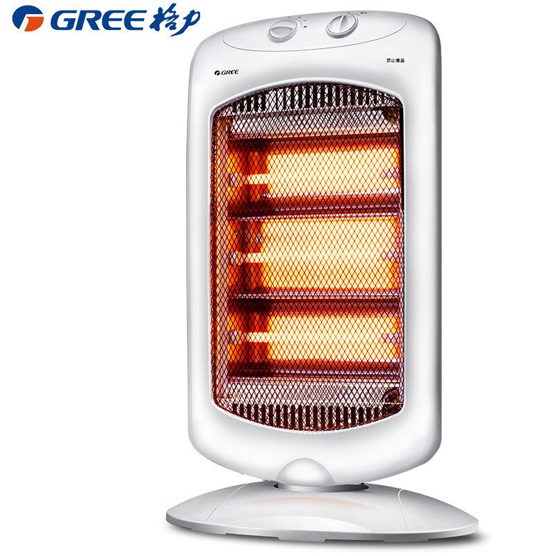 Gree Little Sun Heaters household Office Far Infrared Heater Super Hot Anti scald Shaking head Heater NSD-12in the Electrical life , Heater/Heaters  category - from Buy2taobao.com to provide professional Taobao agent buy service