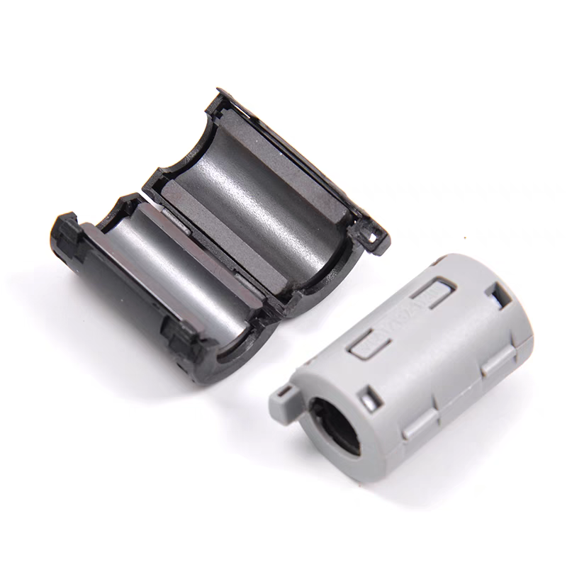 TDK抗干扰磁环卡扣式屏蔽高频滤波磁环ZCAT2132-1130黑灰可拆卸