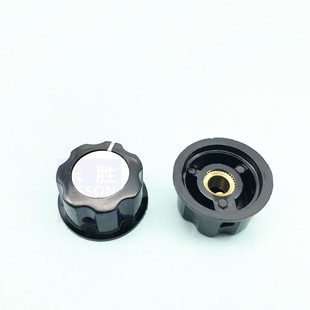 RV24YN20S 3590S 帽子（铜芯）MF-A03 电位器旋钮 6MM 6.4M