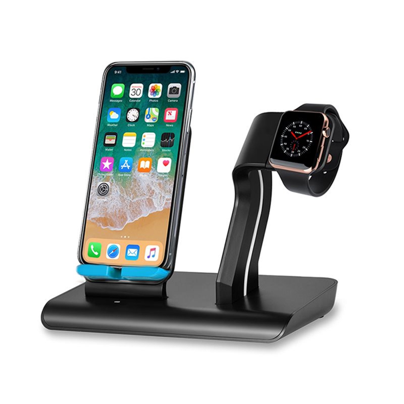 多功能手机手表无线充电桌面支架懒人适用苹果华为三星带无线充机