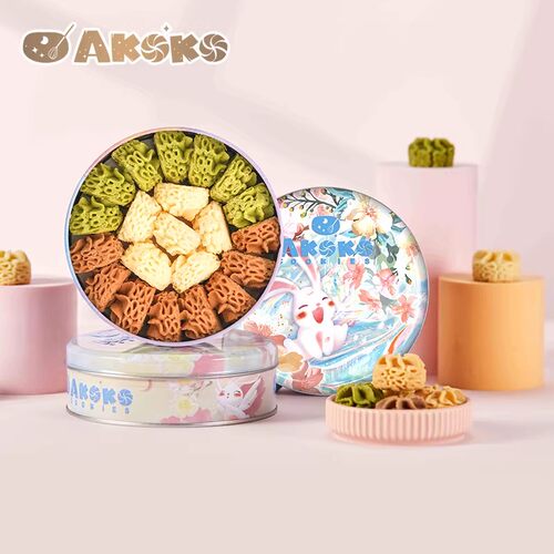 akoko礼盒560g曲奇饼干