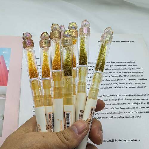 小熊入油流沙刷题笔黑笔扭扭笔