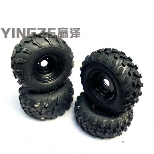 atv四轮19x7-8黑色一套卡丁车