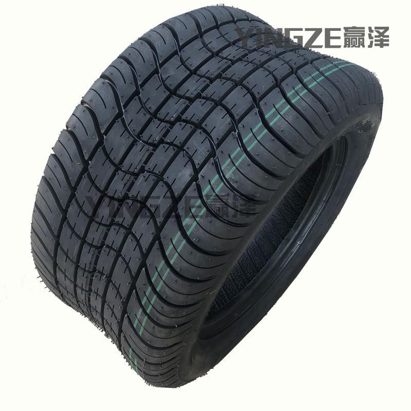 观光巡逻车高尔夫球车电瓶车205/50-10寸轮胎18X8.0-10寸公路胎