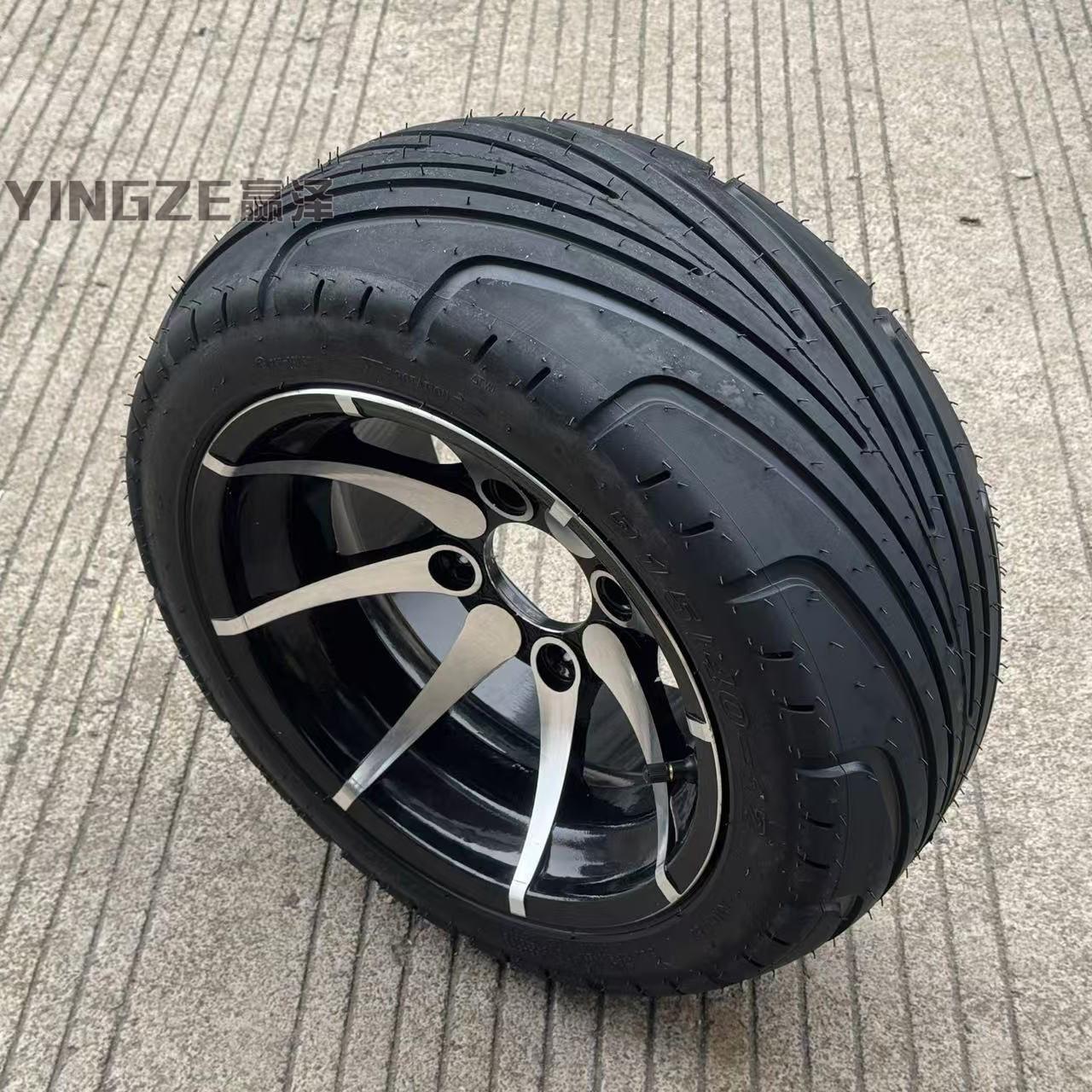 沙滩车卡丁车12寸公路轮胎轮毂